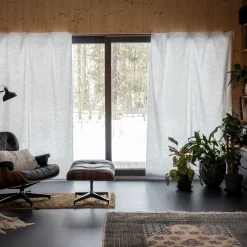 Jäkälä Puuvillakangas Verholaatu
