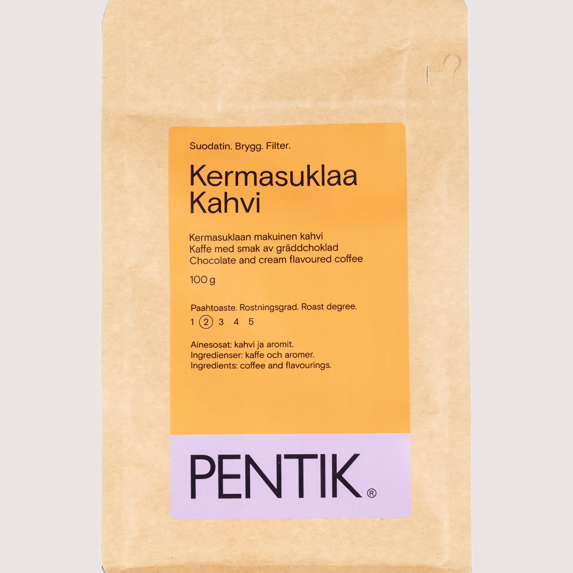 Kerma-Suklaa Kahvi