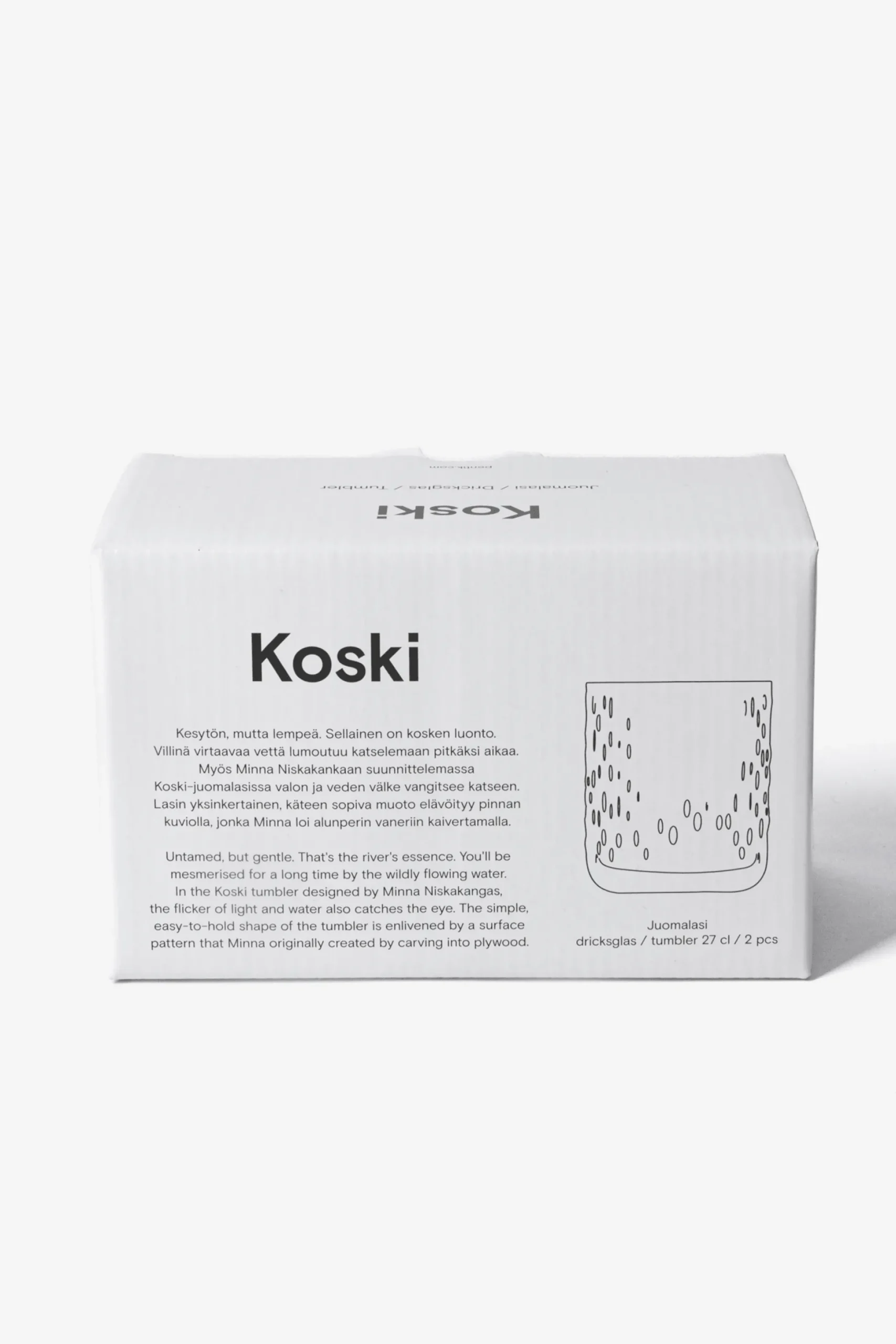 Koski Juomalasi 2 kpl