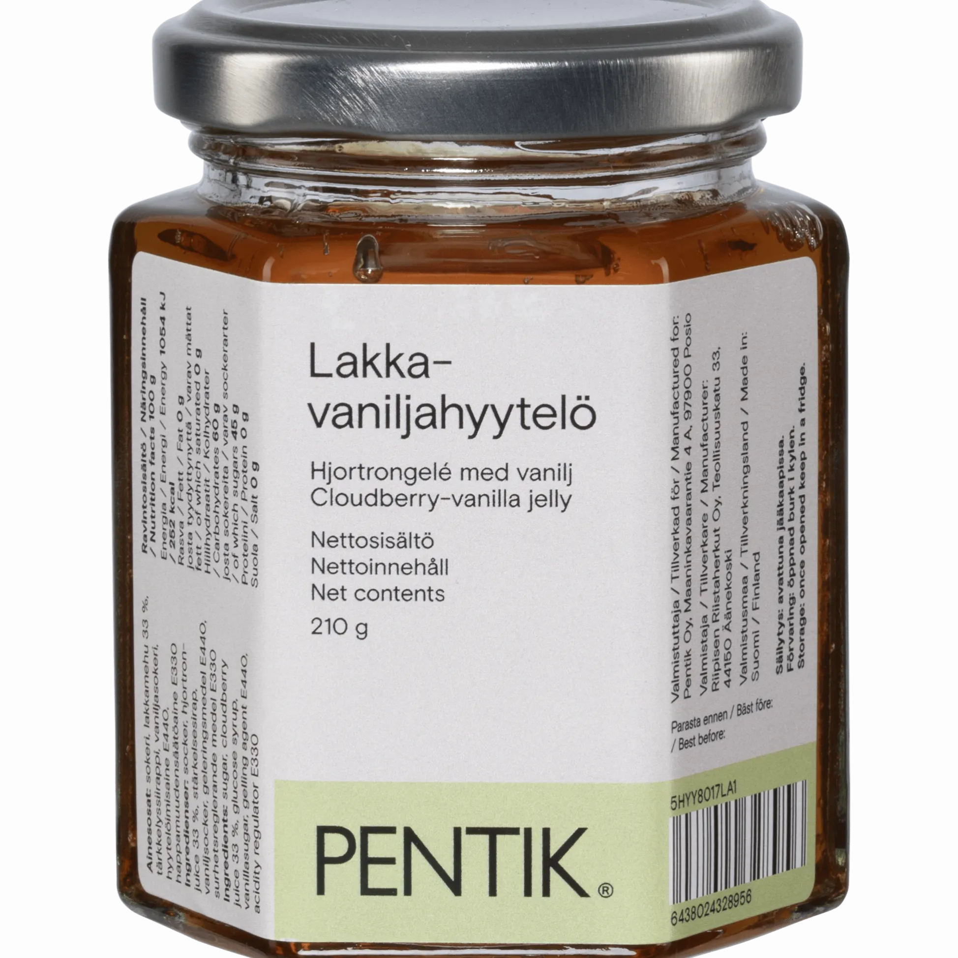 Lakka-Vaniljahyytelö