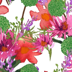 Laventeli Akryylipinnoitettu Puuvillakangas