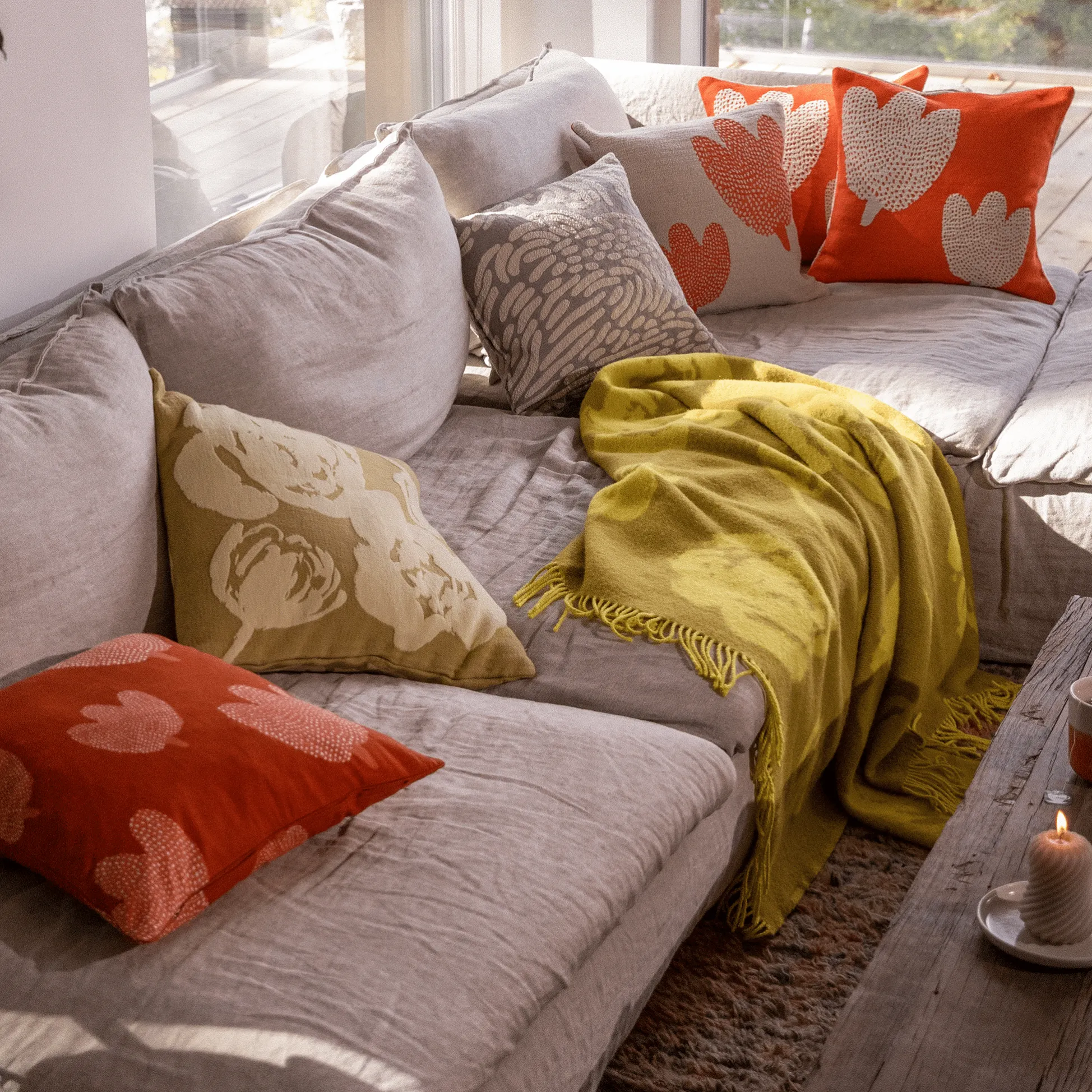 Lilia Jacquard Tyynynpäällinen