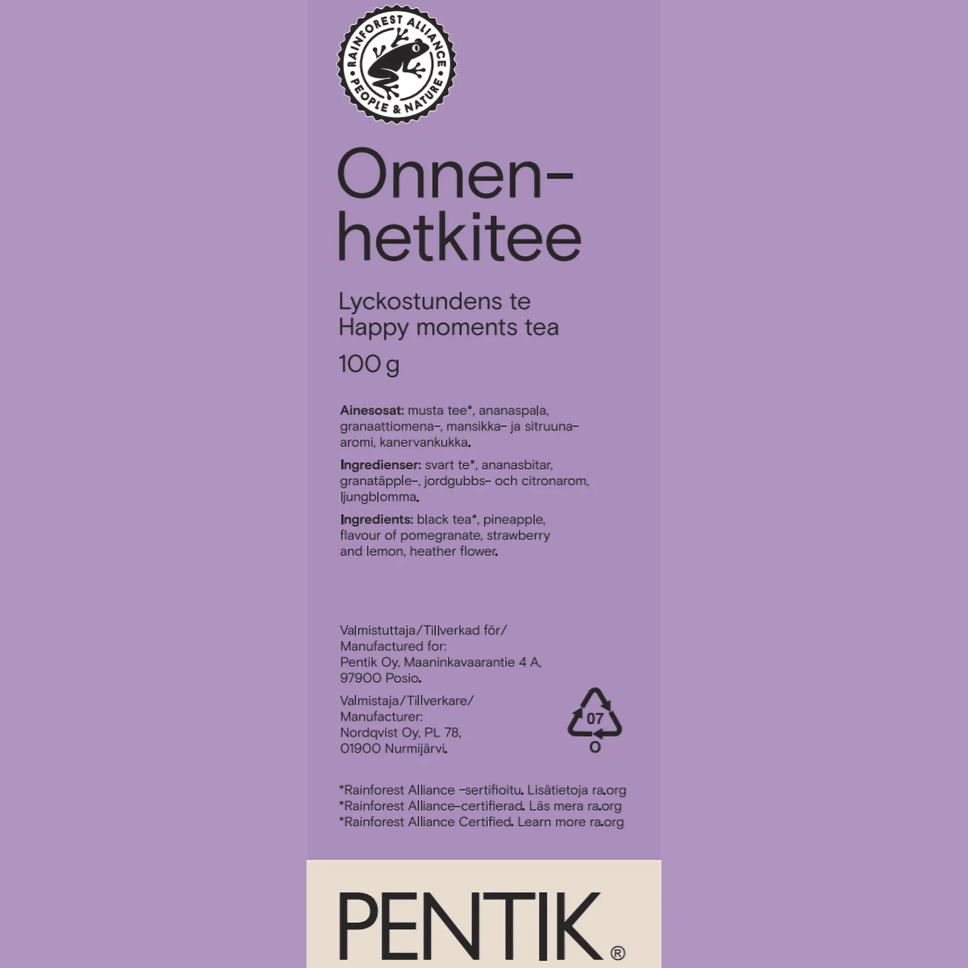 Onnenhetkitee