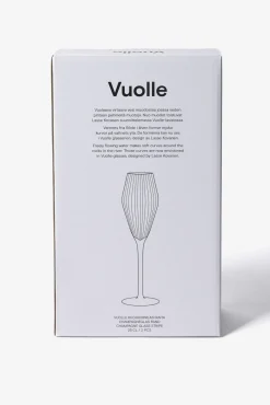 Vuolle Kuohuviinilasi Raita 2 kpl